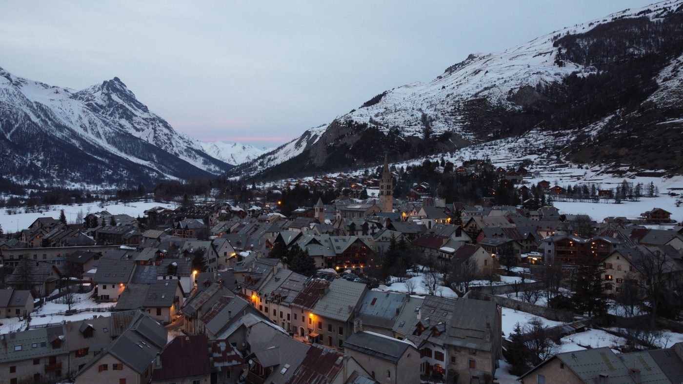 Il villaggio di Le Monêtier-les-Bains